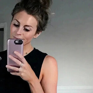 NWT ROKWOLF ESCAPE TANK TOP BLACK BEAUTY PIMA COTTON/MODAL/SPANDEX FORM FIT